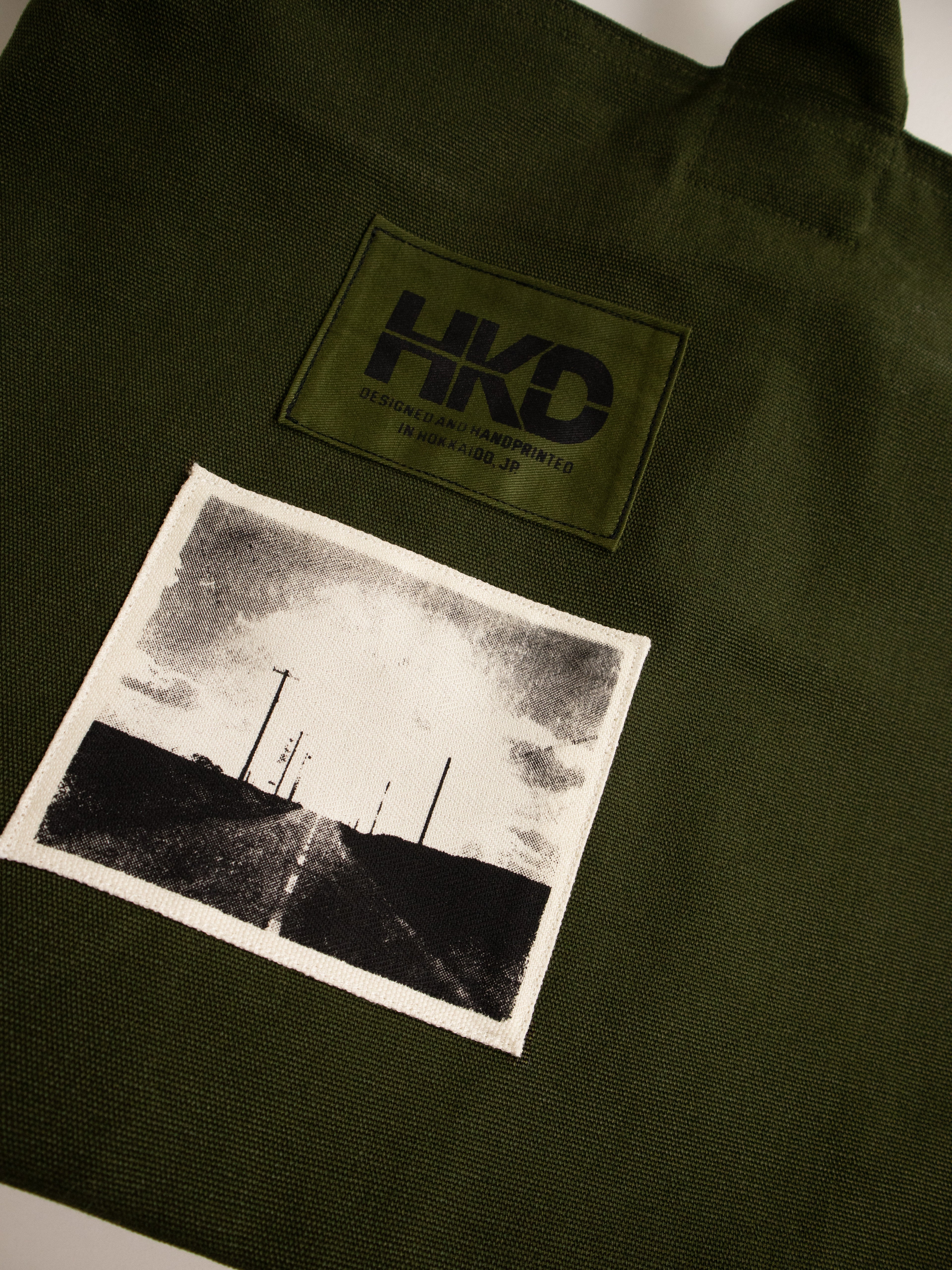 "LONG TRAIL" CANVAS BAG