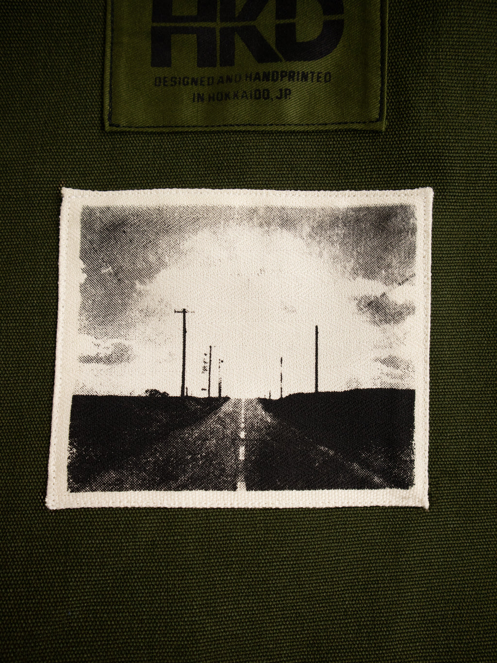 "LONG TRAIL" CANVAS BAG