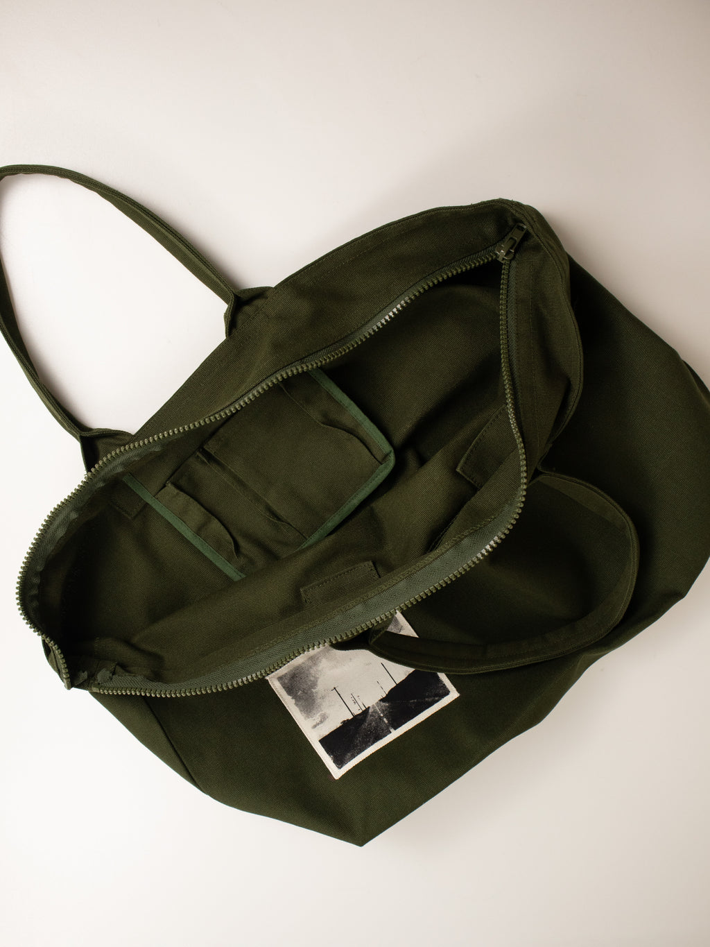 "LONG TRAIL" CANVAS BAG