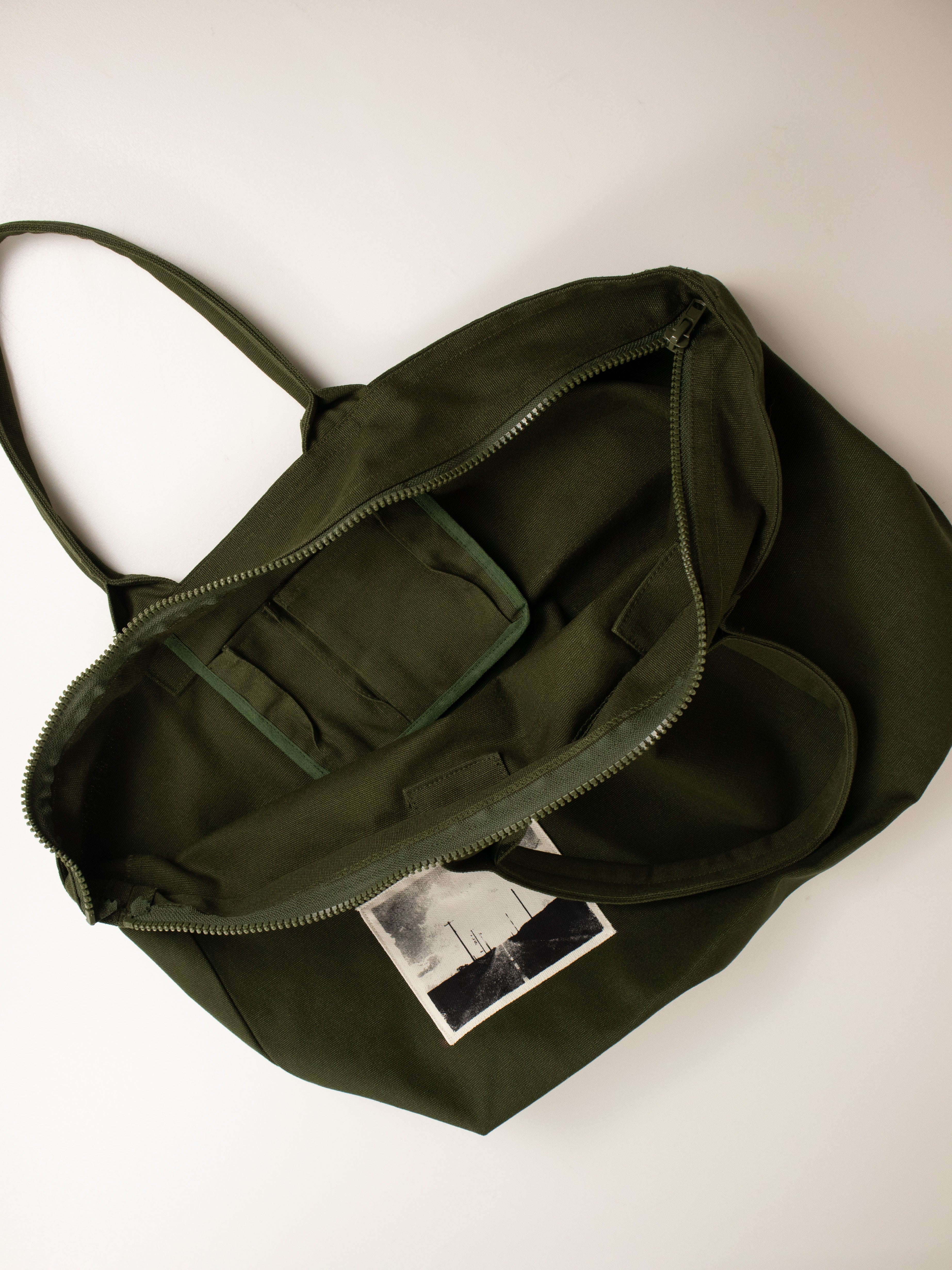 "LONG TRAIL" CANVAS BAG