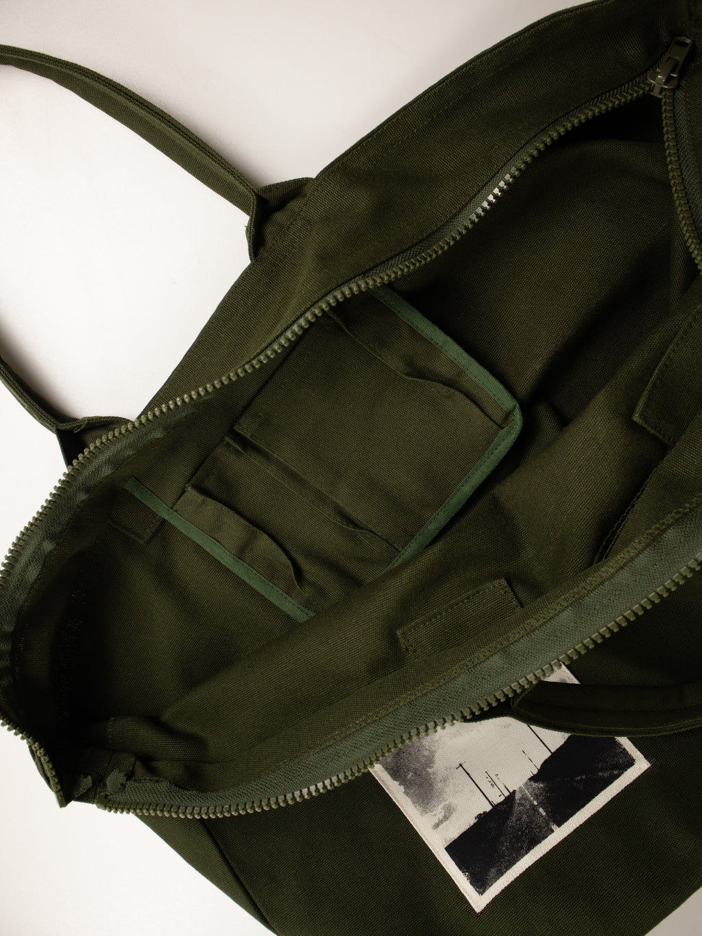 "LONG TRAIL" CANVAS BAG