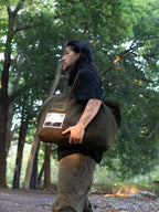 "LONG TRAIL" CANVAS BAG