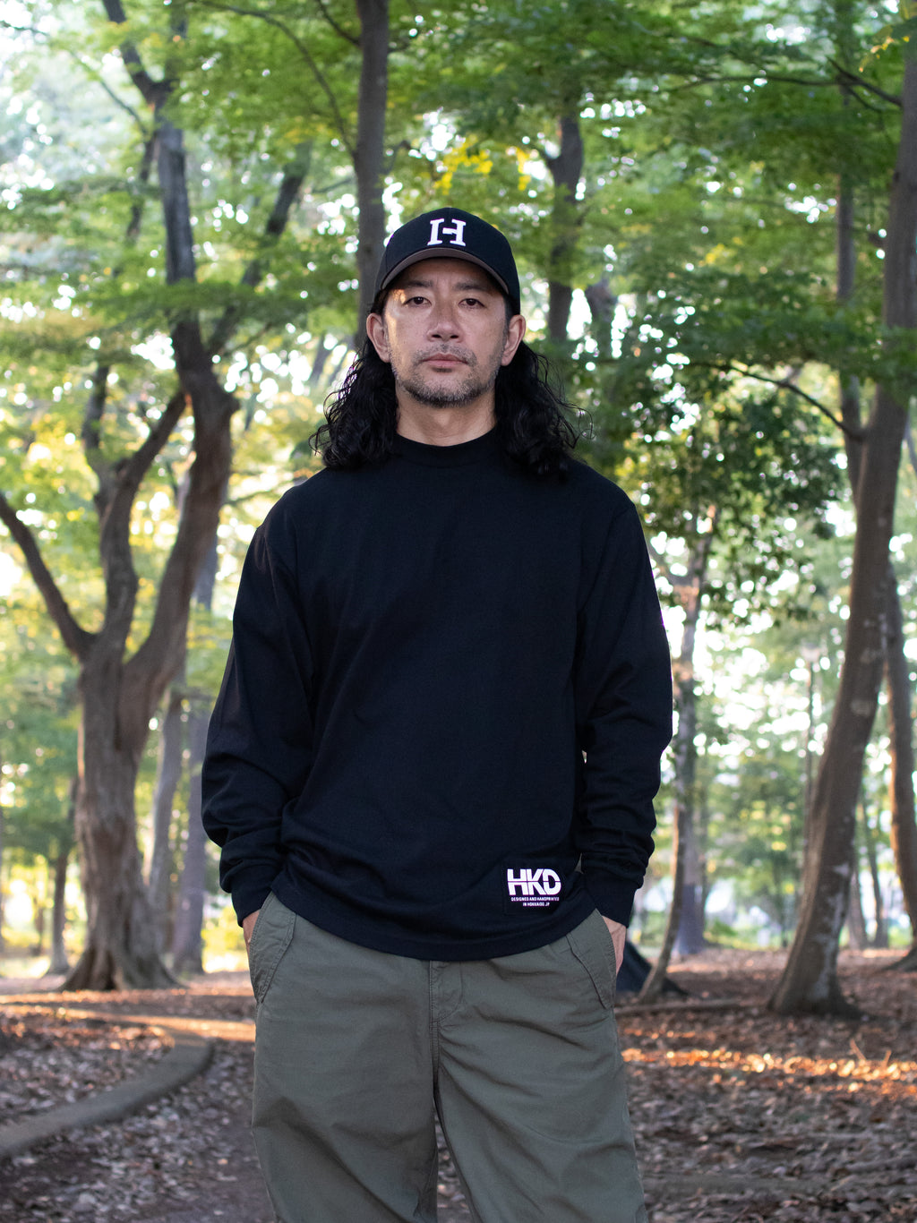 "MONO TAPE " LONG SLEEVE TEE