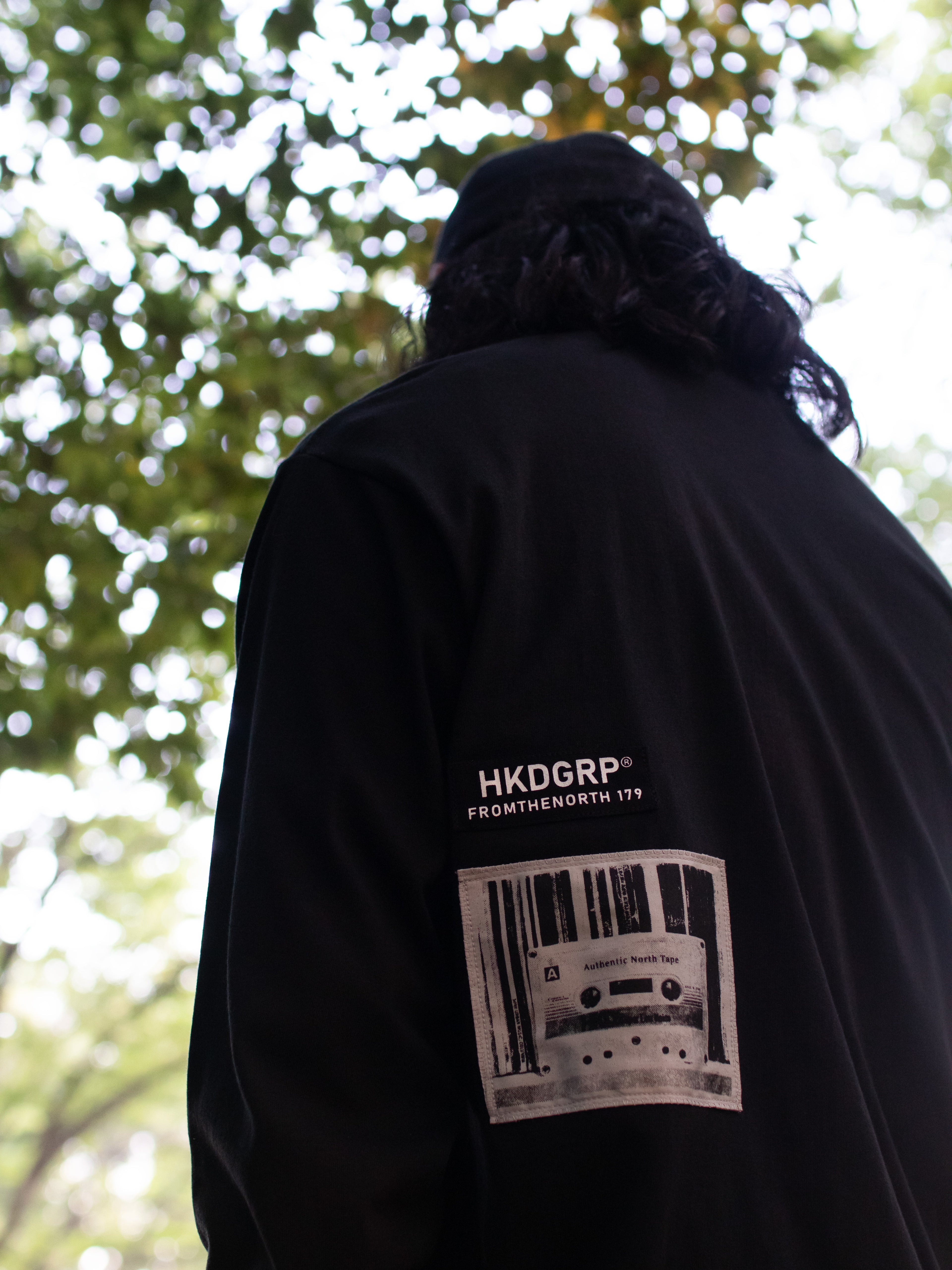 "MONO TAPE " LONG SLEEVE TEE