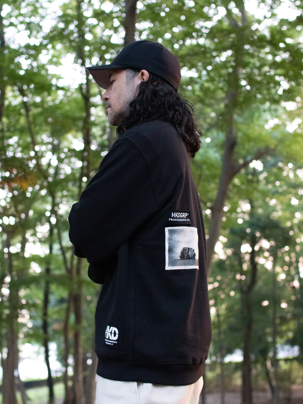 "MONO TREE " LIGHT FLEECE