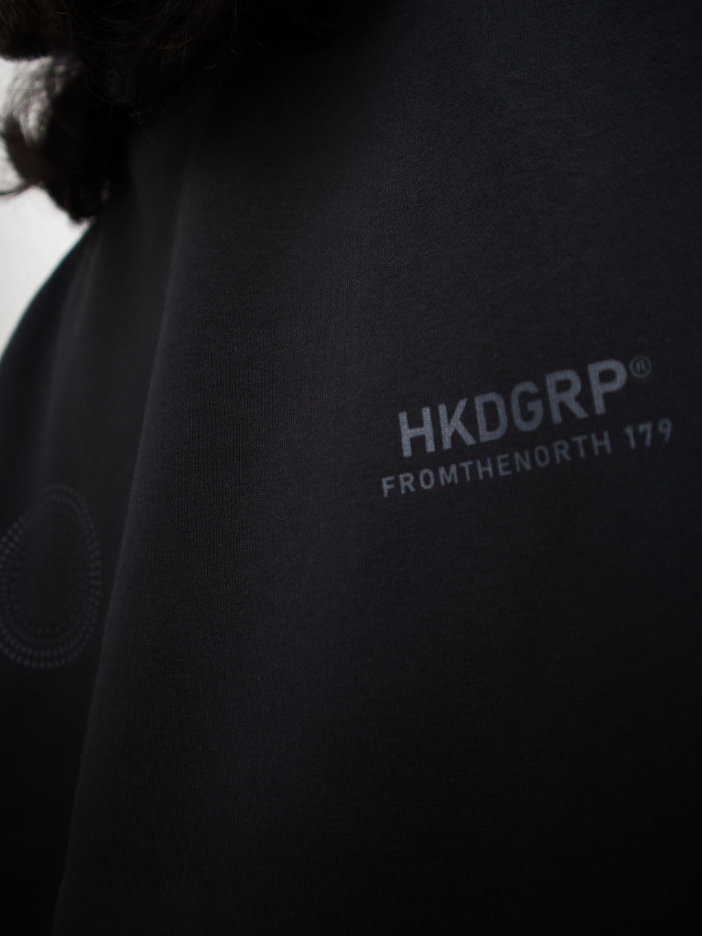 "ICE LIGHT" CREW SWEAT _Big Silhouette