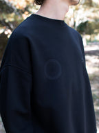 "ICE LIGHT" CREW SWEAT _Big Silhouette