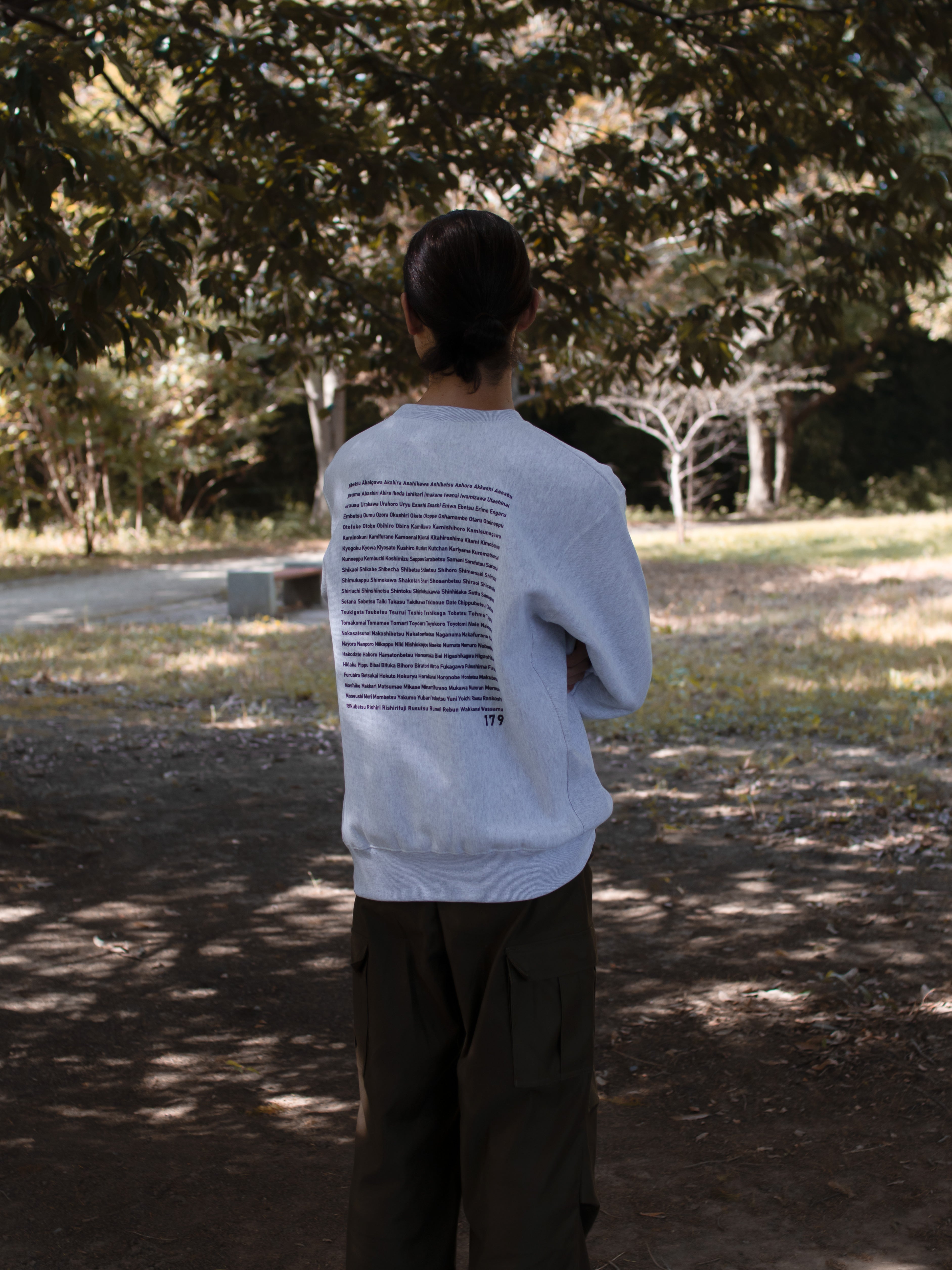 HOKKAIDO "179" CREW SWEAT