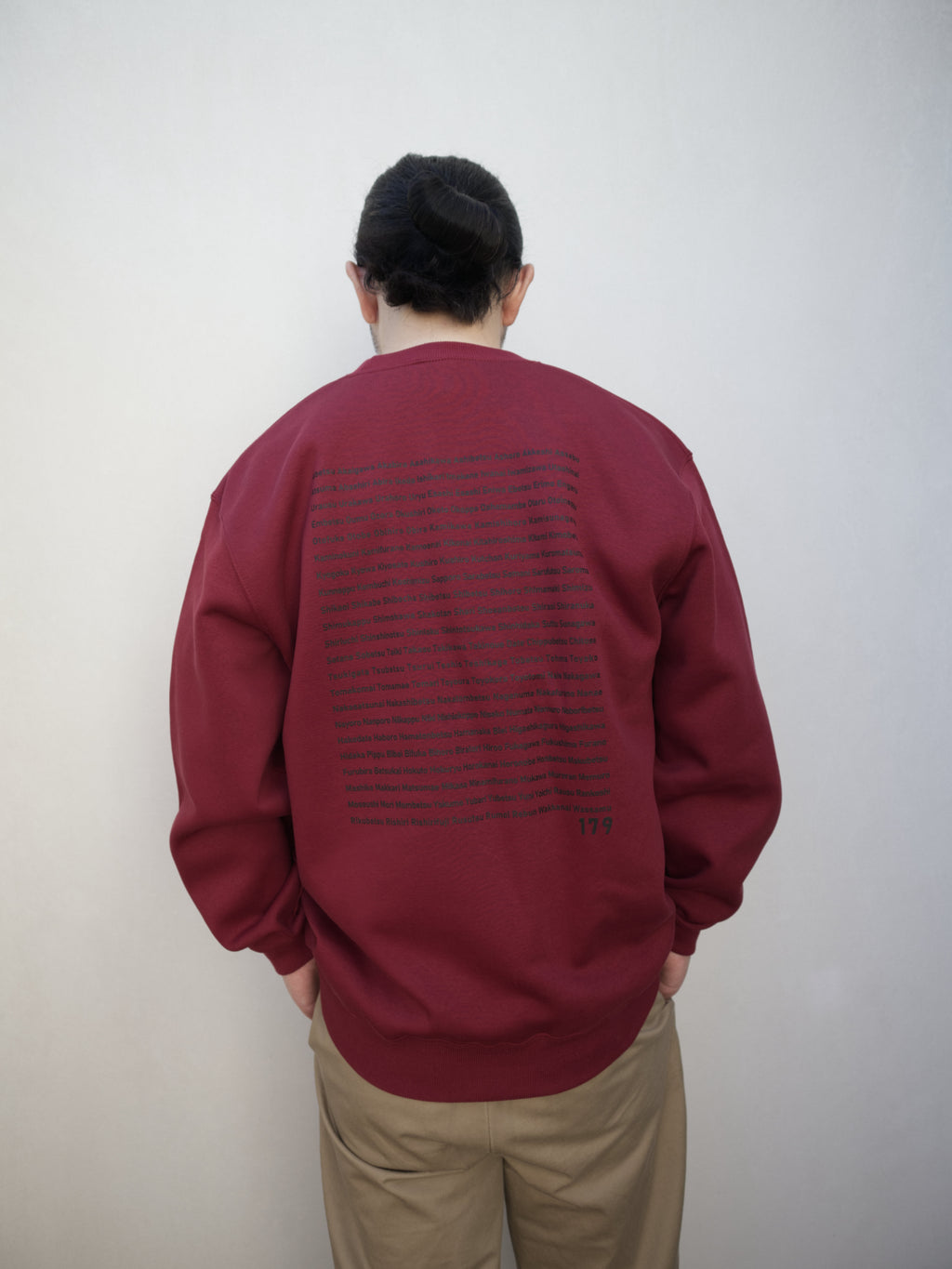 "179" HOKKAIDO CREW SWEAT