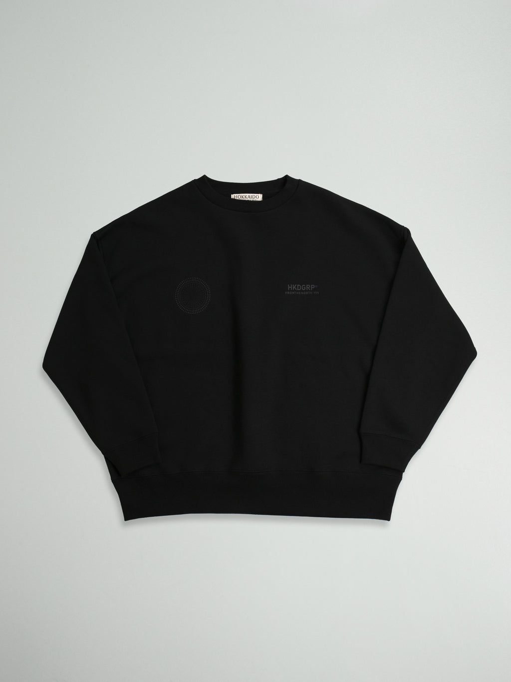 "ICE LIGHT" CREW SWEAT _Big Silhouette