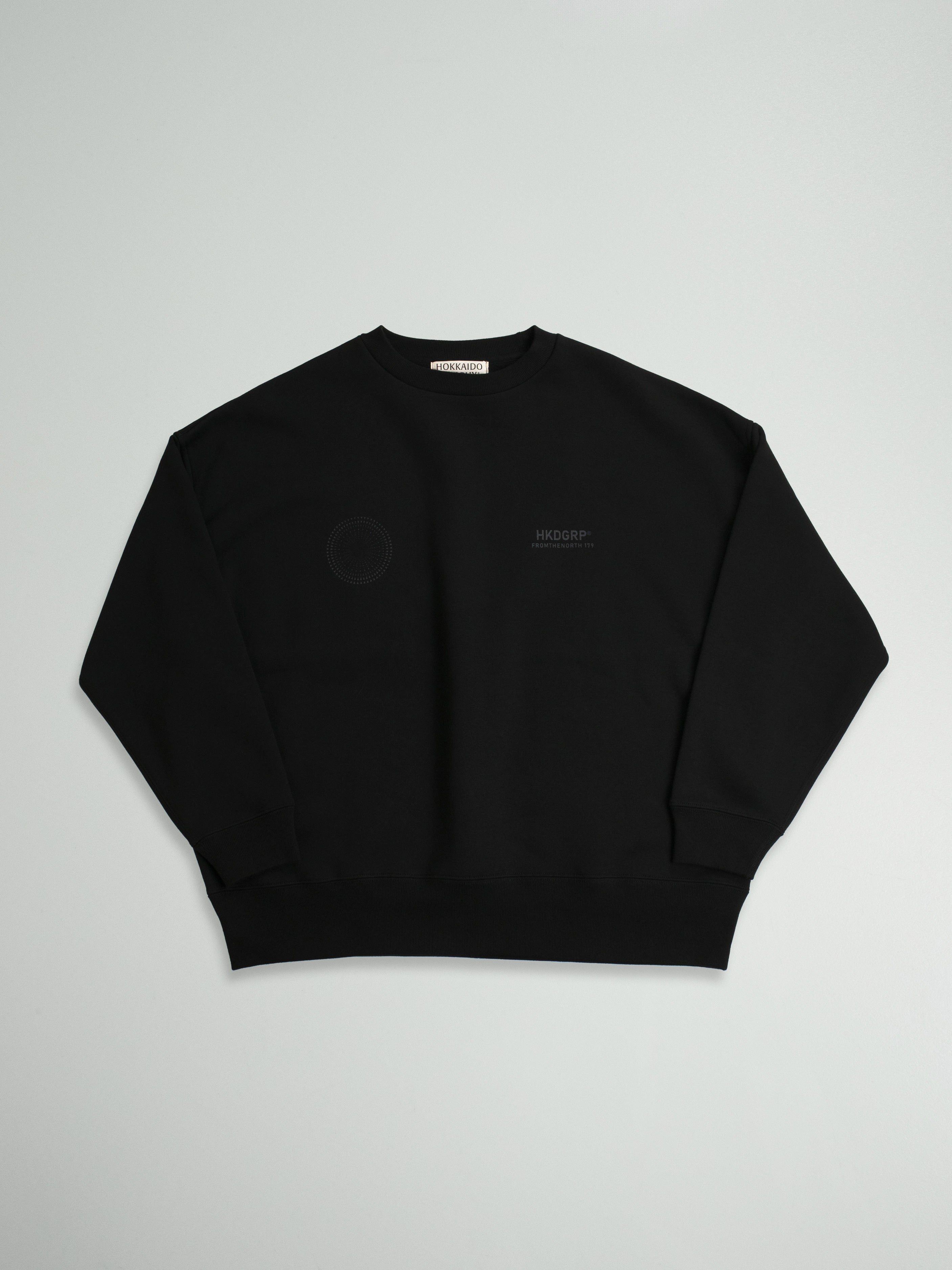 "ICE LIGHT" CREW SWEAT _Big Silhouette
