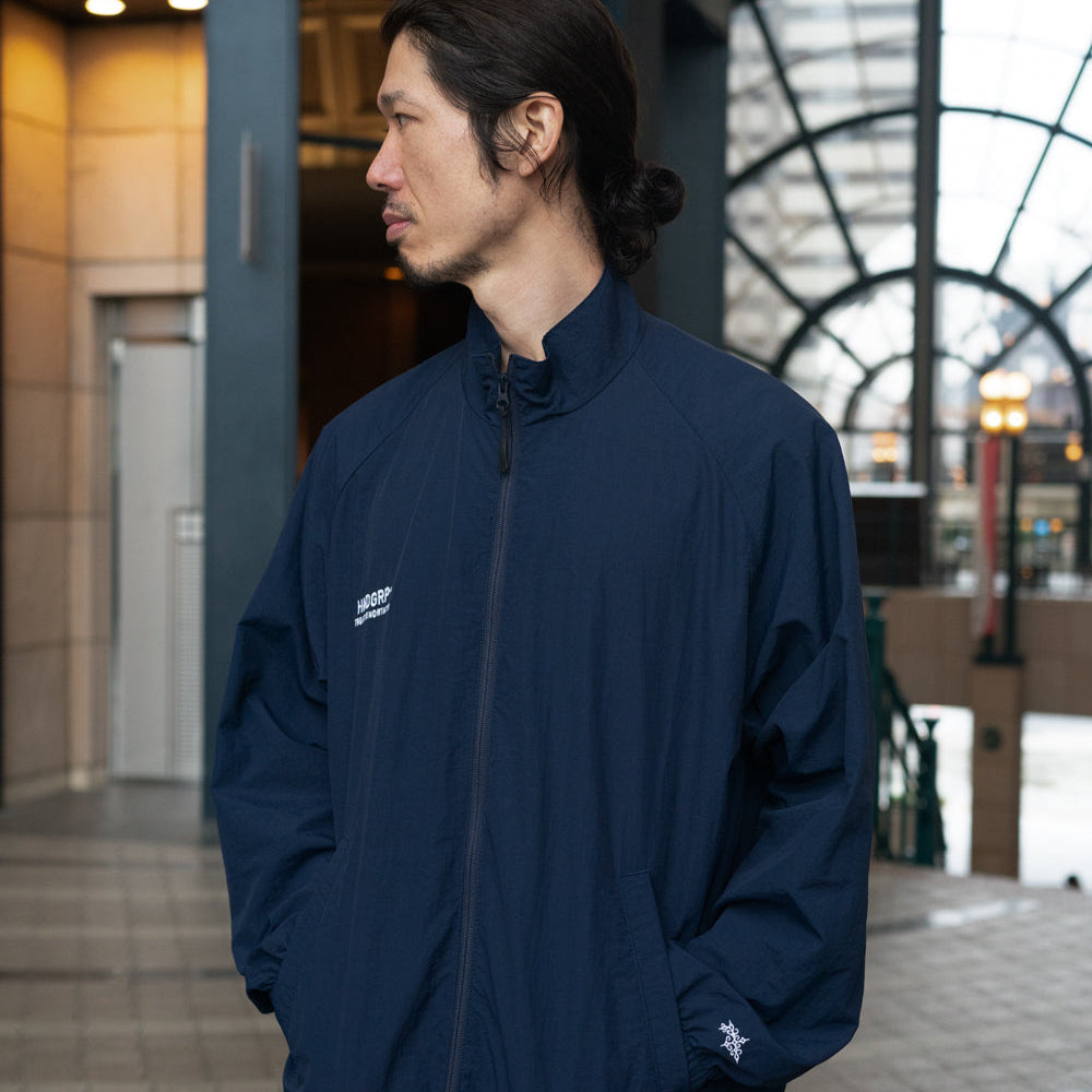 HKDGRP "SHISHU LOGO" NYLON JACKET