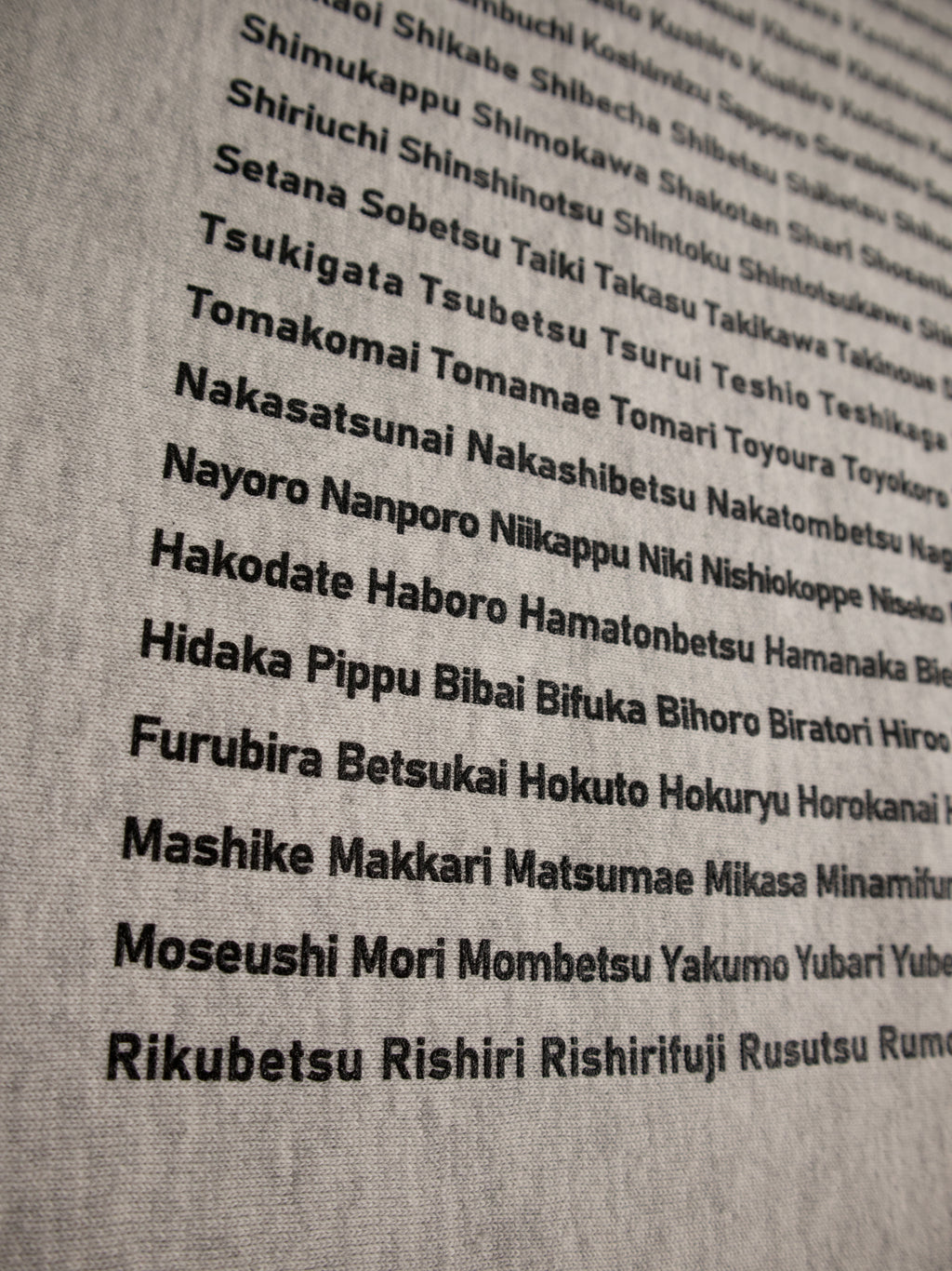 HOKKAIDO "179" CREW SWEAT