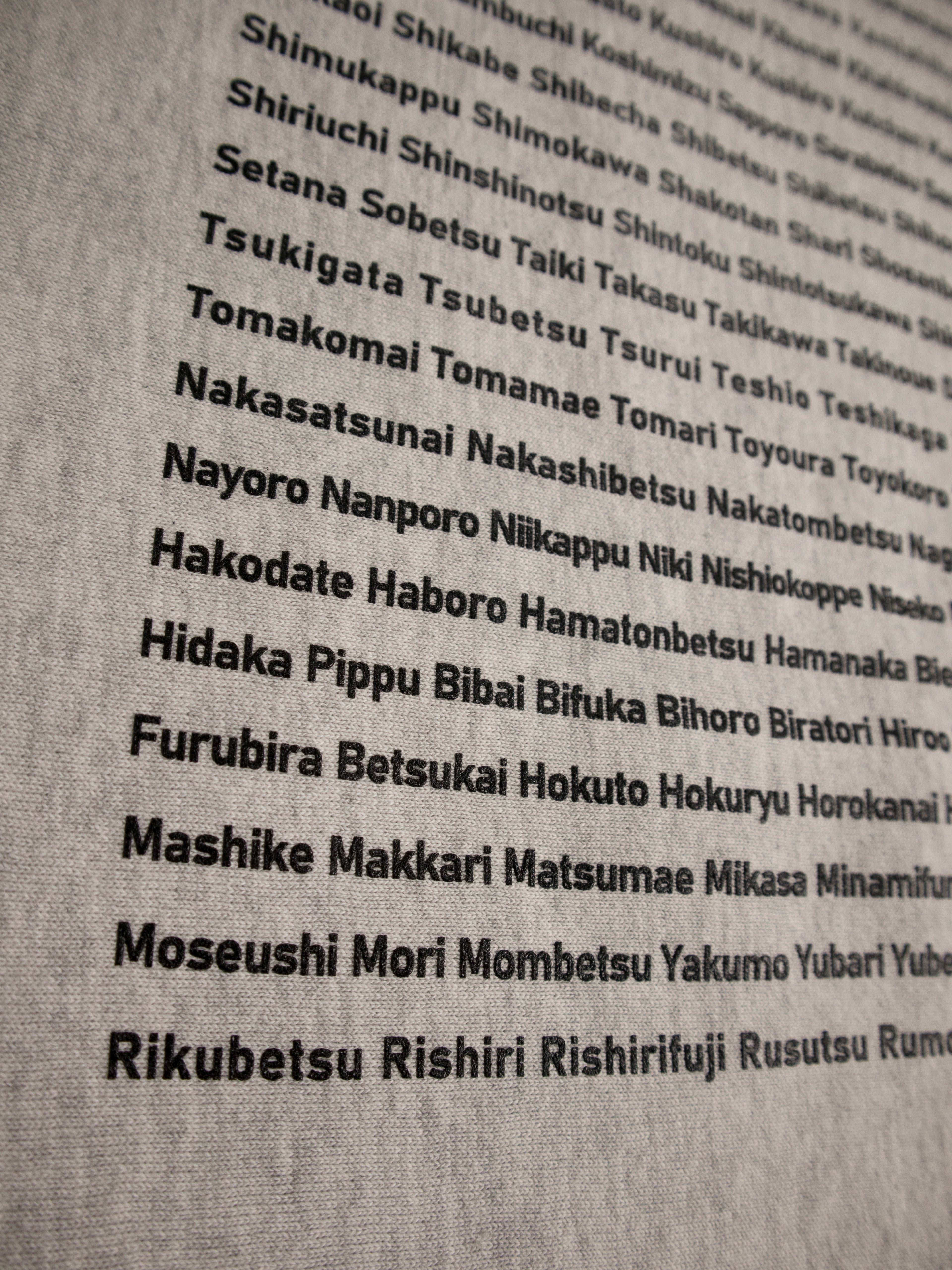 HOKKAIDO "179" CREW SWEAT