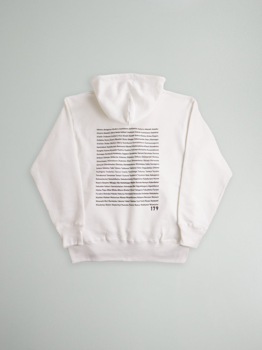 "179" HOKKAIDO HOODIE_裏パイル