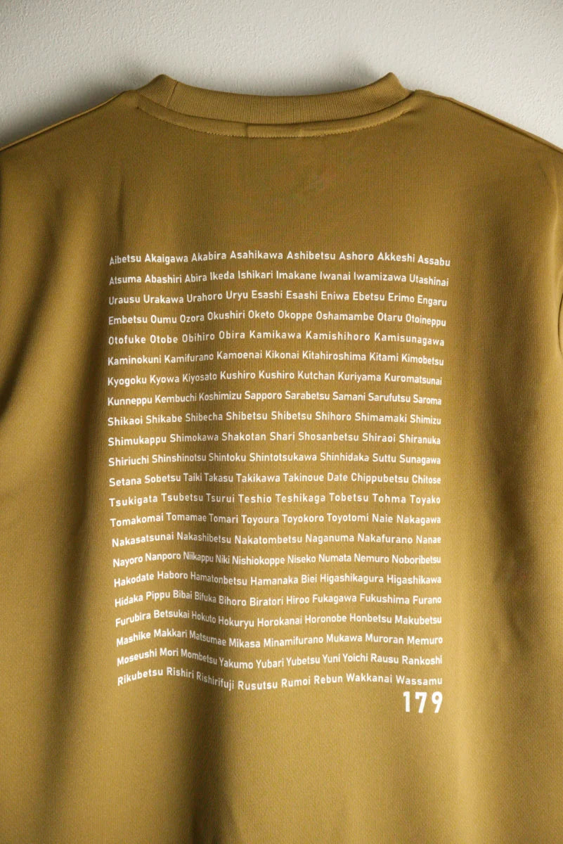 8月限定 "179" HOKKAIDO DRY TEE - Light 4.1oz