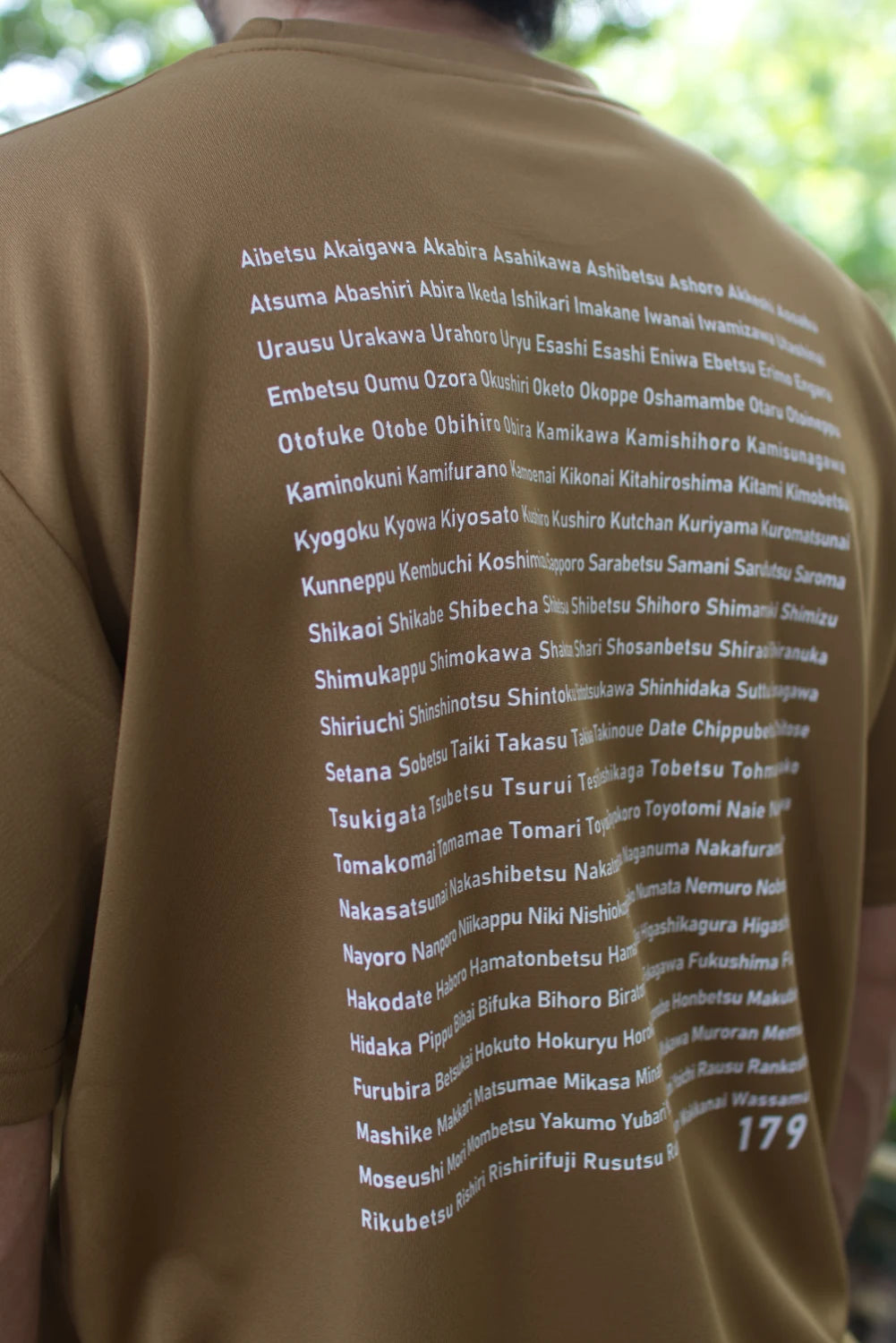 8月限定 "179" HOKKAIDO DRY TEE - Light 4.1oz