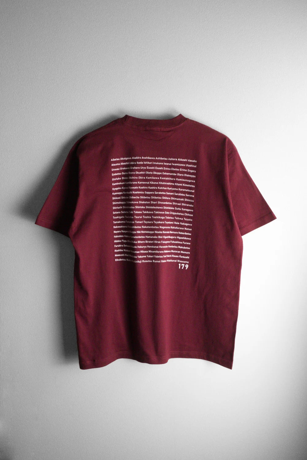 8月限定 "179" HOKKAIDO TEE