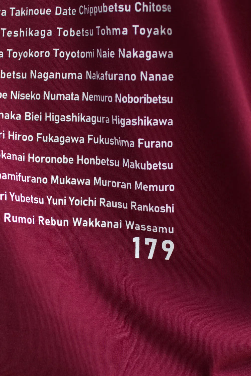 8月限定 "179" HOKKAIDO TEE