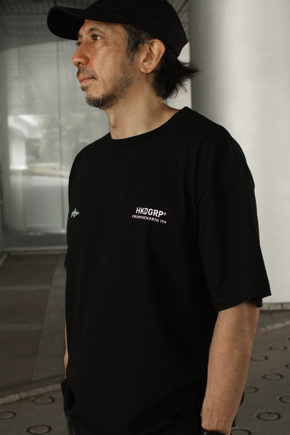 DOUBLE BRAND LOGO TEE