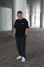 DOUBLE BRAND LOGO TEE
