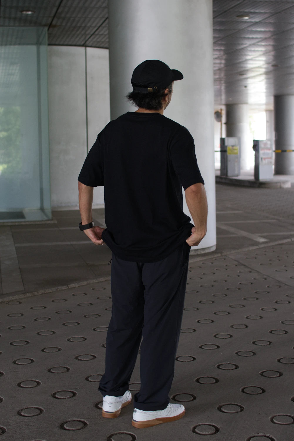 DOUBLE BRAND LOGO TEE