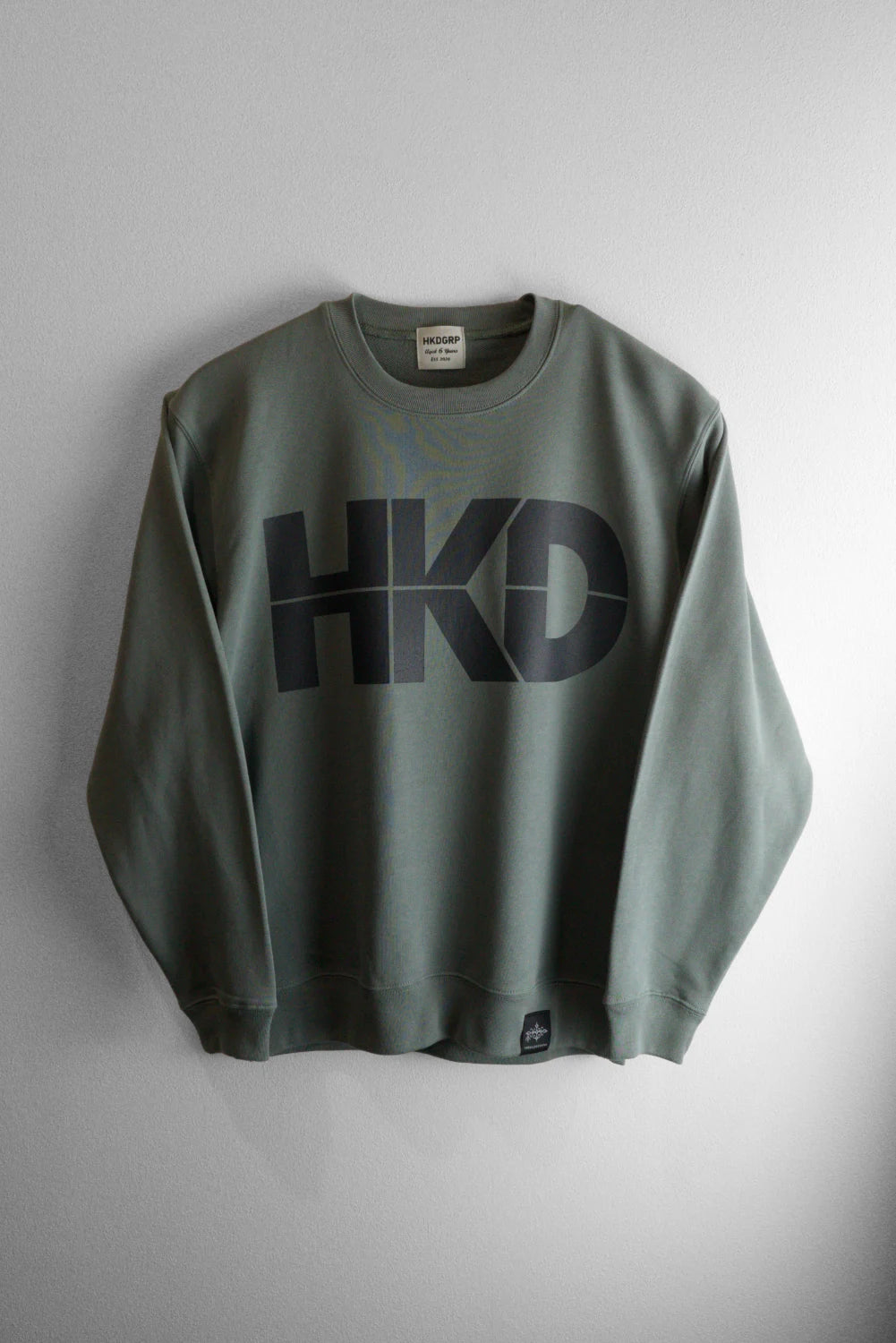 "HKD" CREW SWEAT