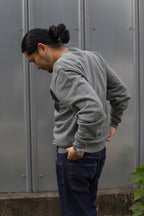 "HKD" CREW SWEAT