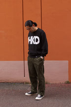 "HKD" CREW SWEAT