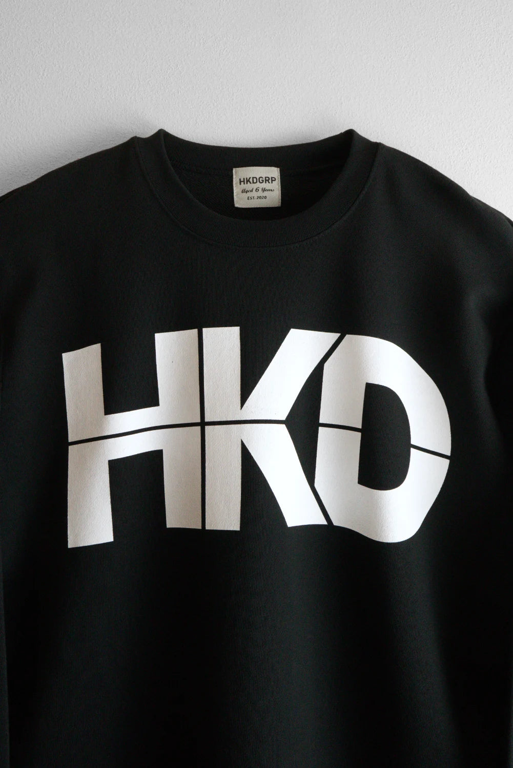 "HKD" CREW SWEAT