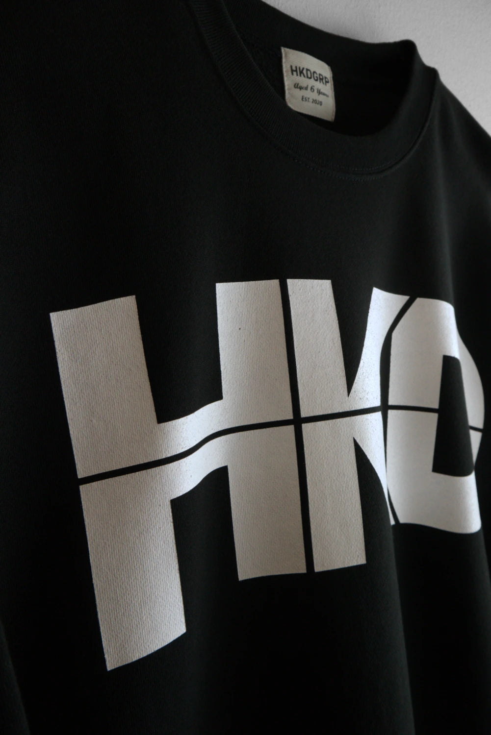 "HKD" CREW SWEAT