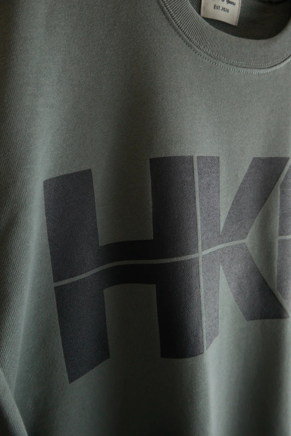 "HKD" CREW SWEAT