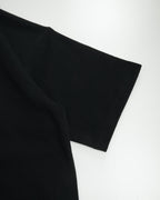 HKD Receipt Tシャツ ブラック 袖 生地感 ディテール