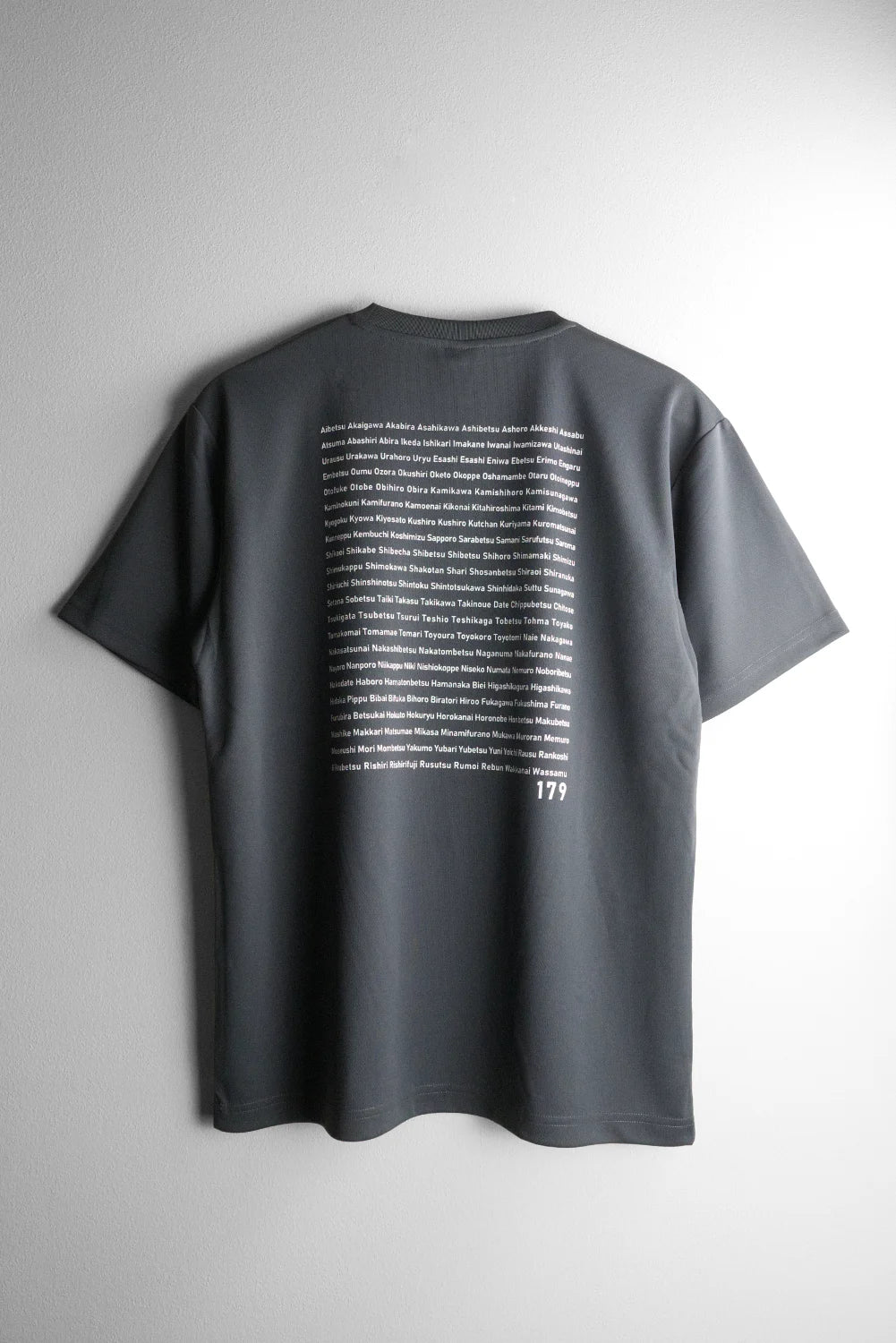 "179" HOKKAIDO DRY TEE - Light 4.1oz