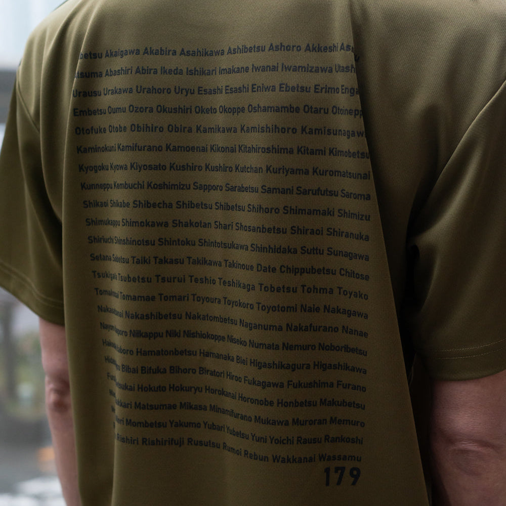 HOKKAIDO "179 DRY" TEE