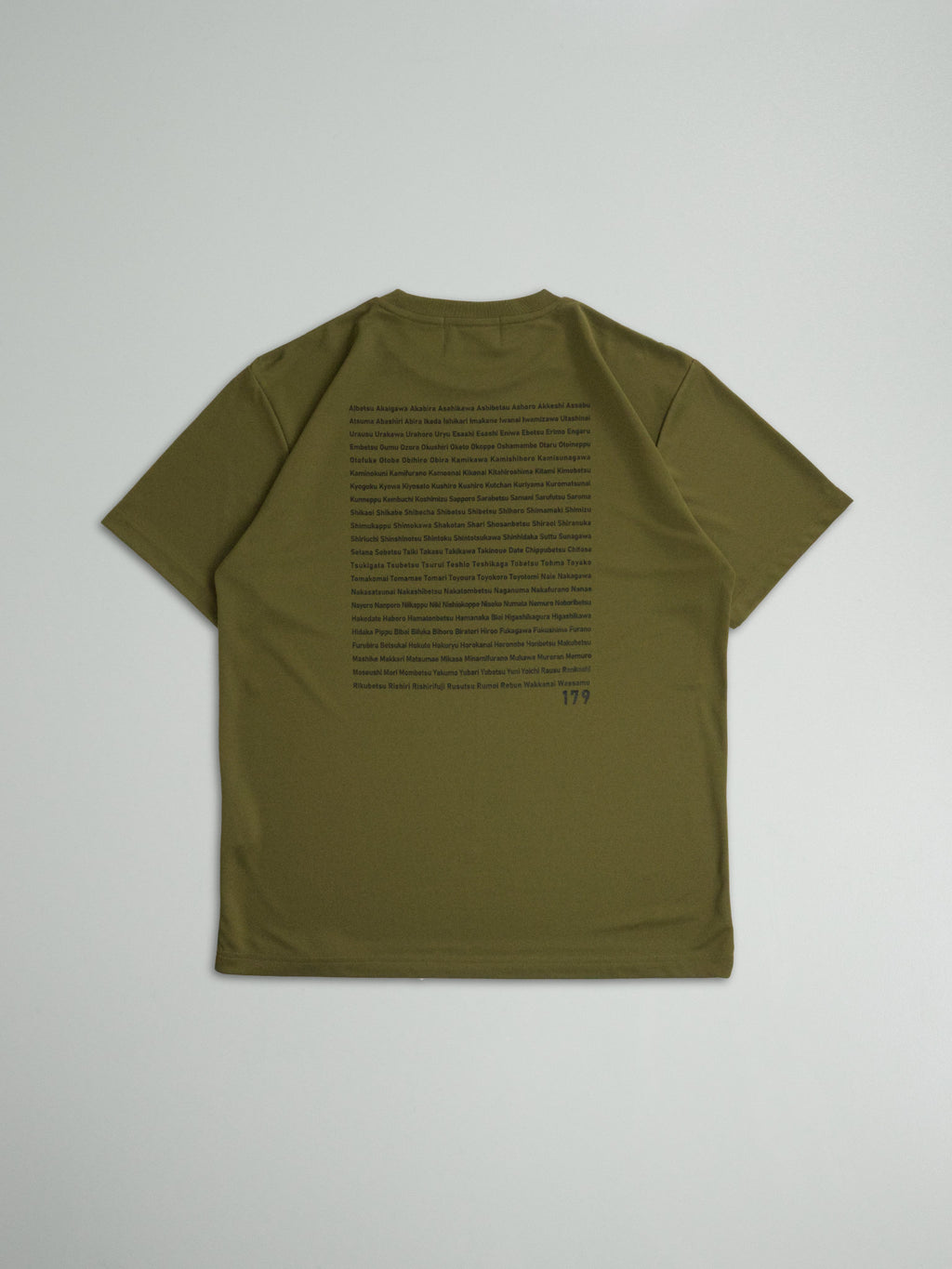 "179" HOKKAIDO DRY TEE - Light 4.1oz