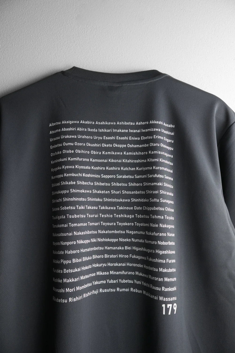 "179" HOKKAIDO DRY TEE - Light 4.1oz