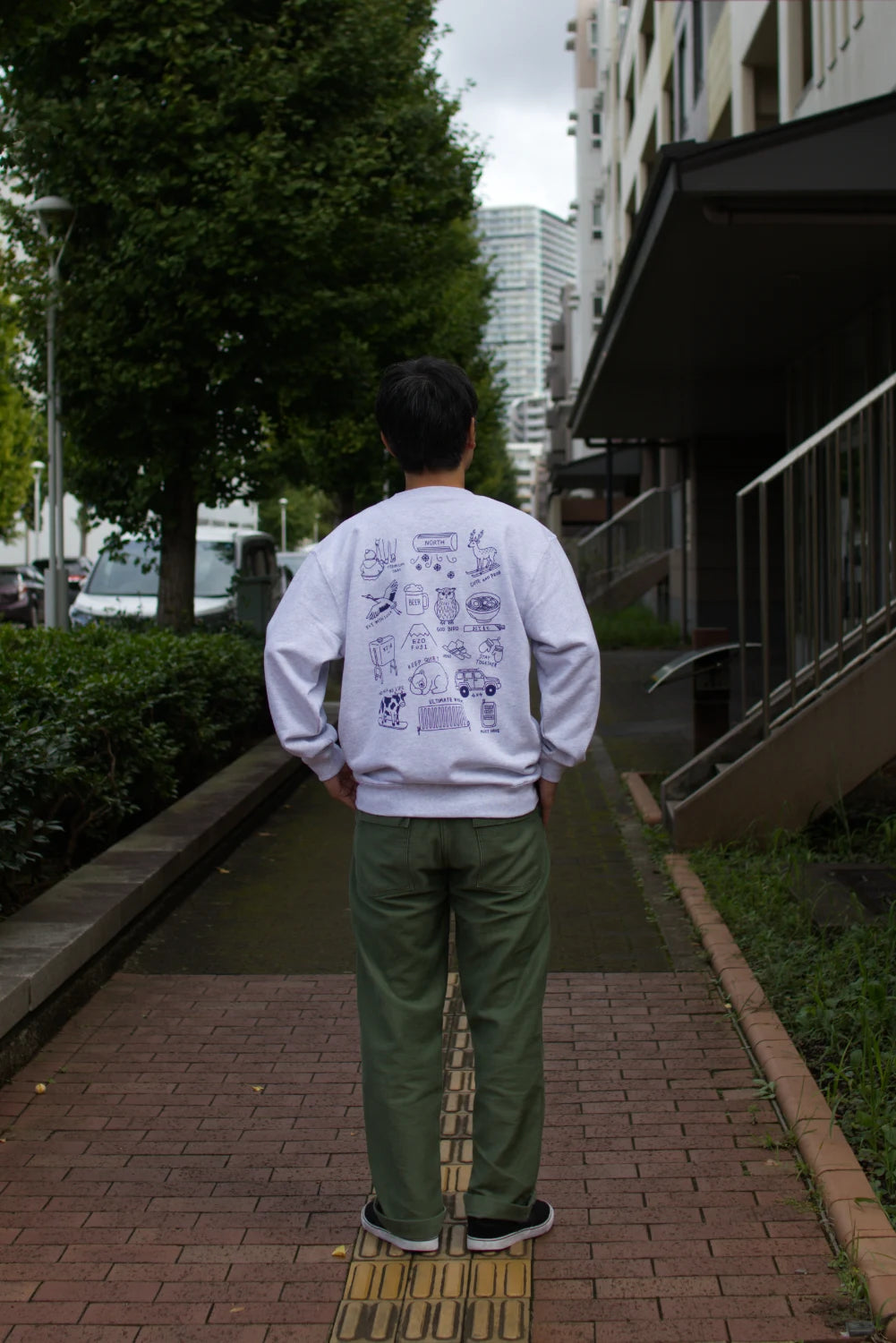 HOKKAIDO "WINTER CLUB" CREW SWEAT