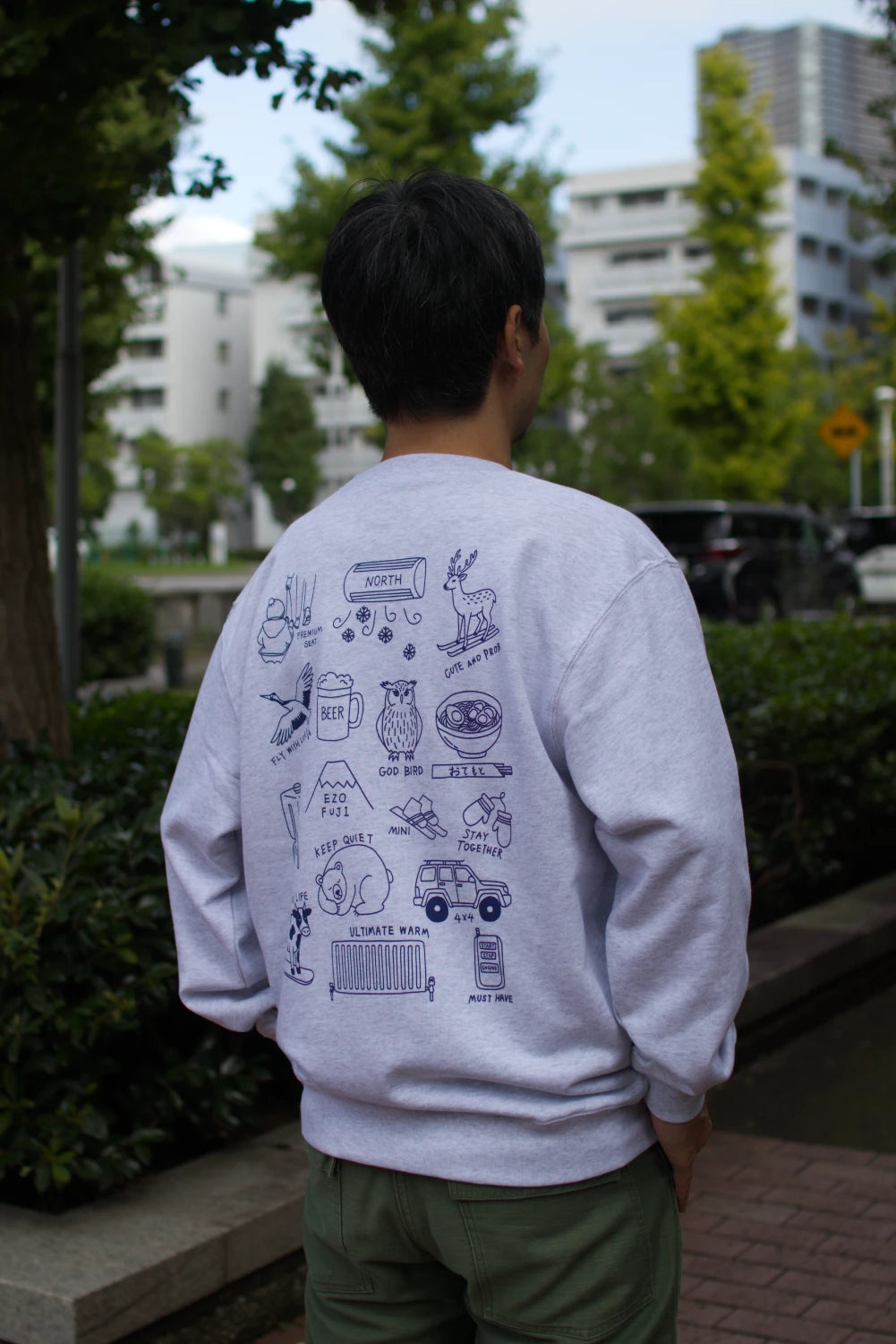 HOKKAIDO "WINTER CLUB" CREW SWEAT