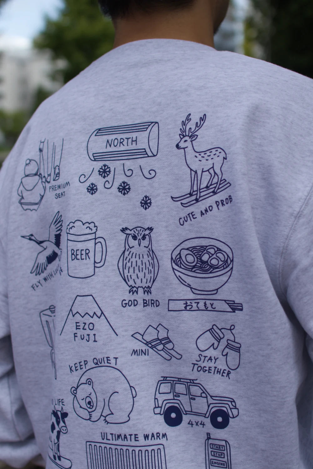 HOKKAIDO "WINTER CLUB" CREW SWEAT