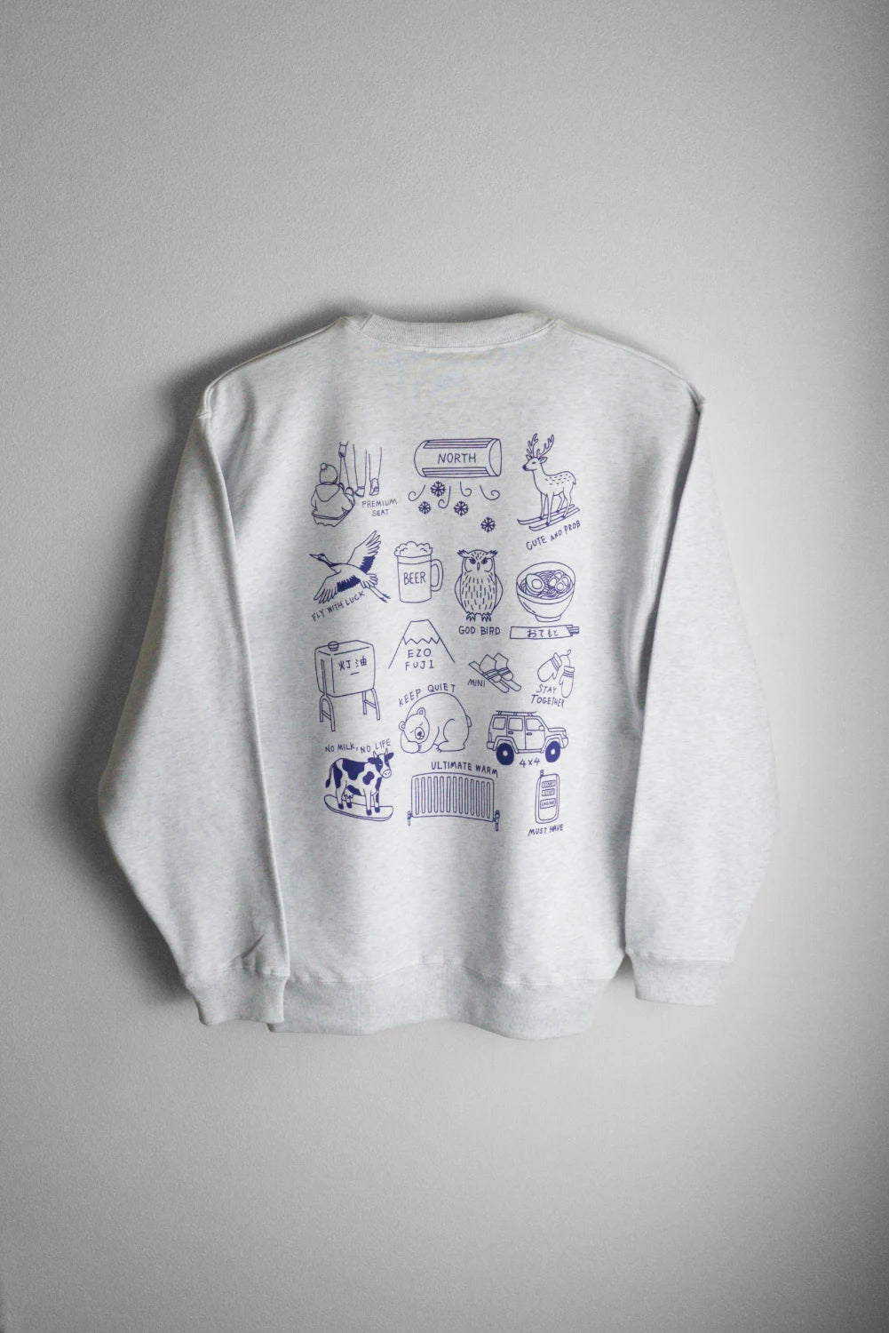 HOKKAIDO "WINTER CLUB" CREW SWEAT
