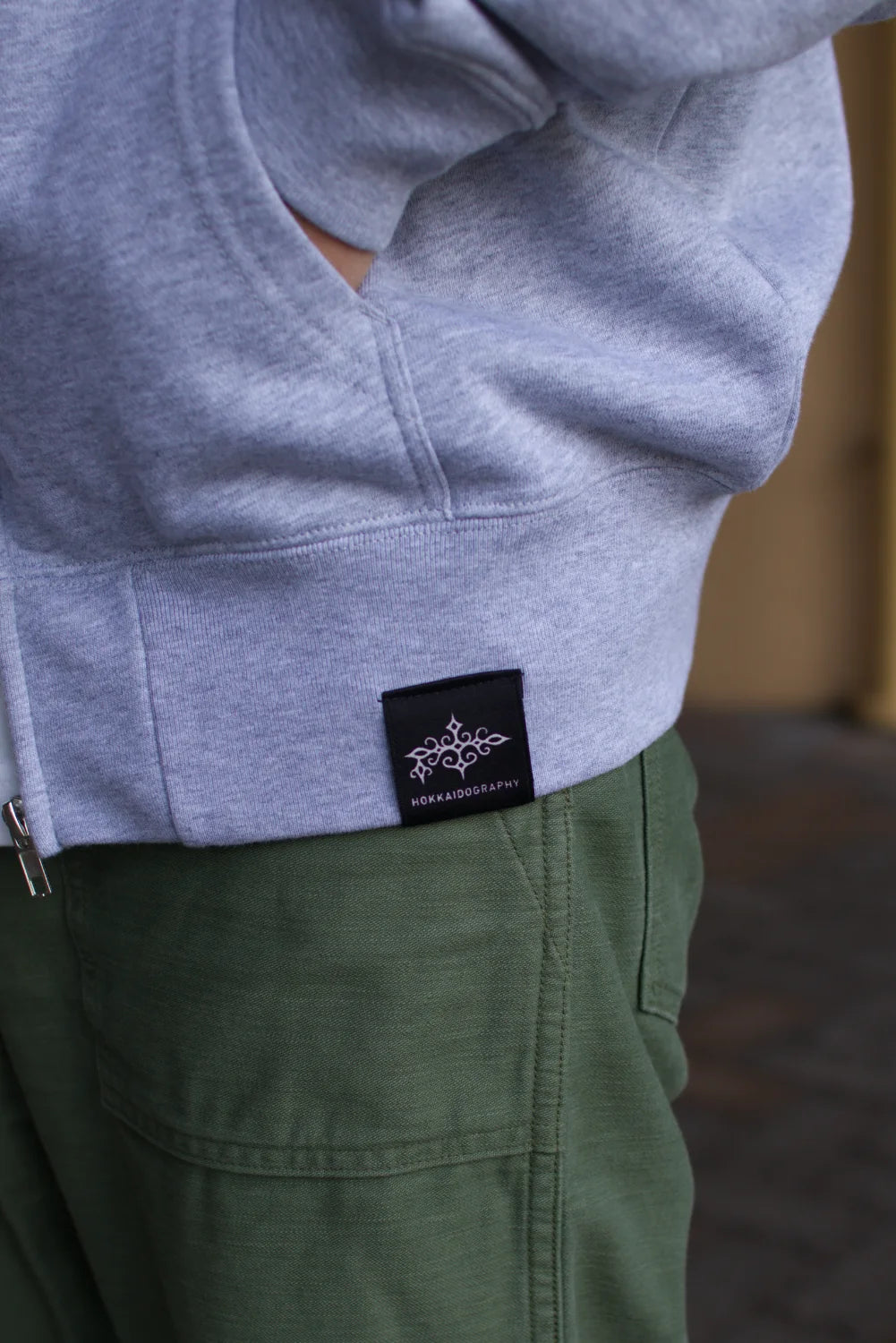 HOKKAIDO "WINTER CLUB" FULL ZIP HOODIE