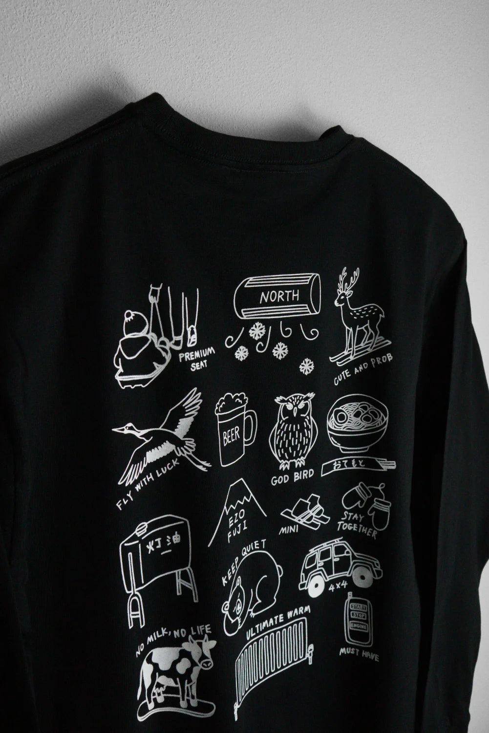 "WINTER CLUB" LONG SLEEVE TEE