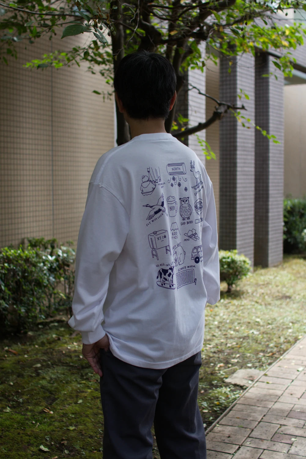 HOKKAIDO "WINTER CLUB" LONG SLEEVE TEE