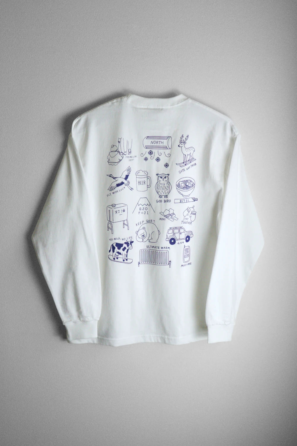 HOKKAIDO "WINTER CLUB" LONG SLEEVE TEE