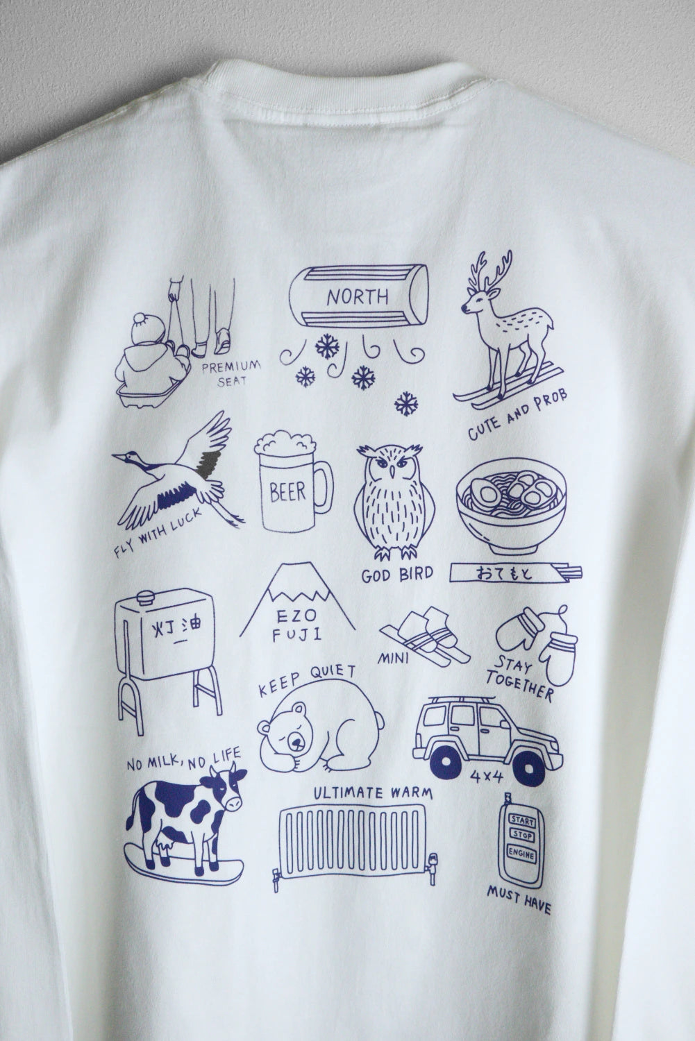 HOKKAIDO "WINTER CLUB" LONG SLEEVE TEE