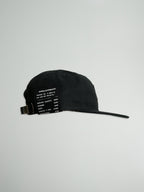 HOKKAIDOGRAPHY RETRO キャップ ブラック HKDレシートタグ 装着 ビュー