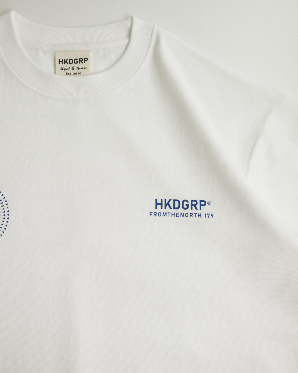 ICE LIGHT Tシャツ ホワイト サイド 生地感 ディテール