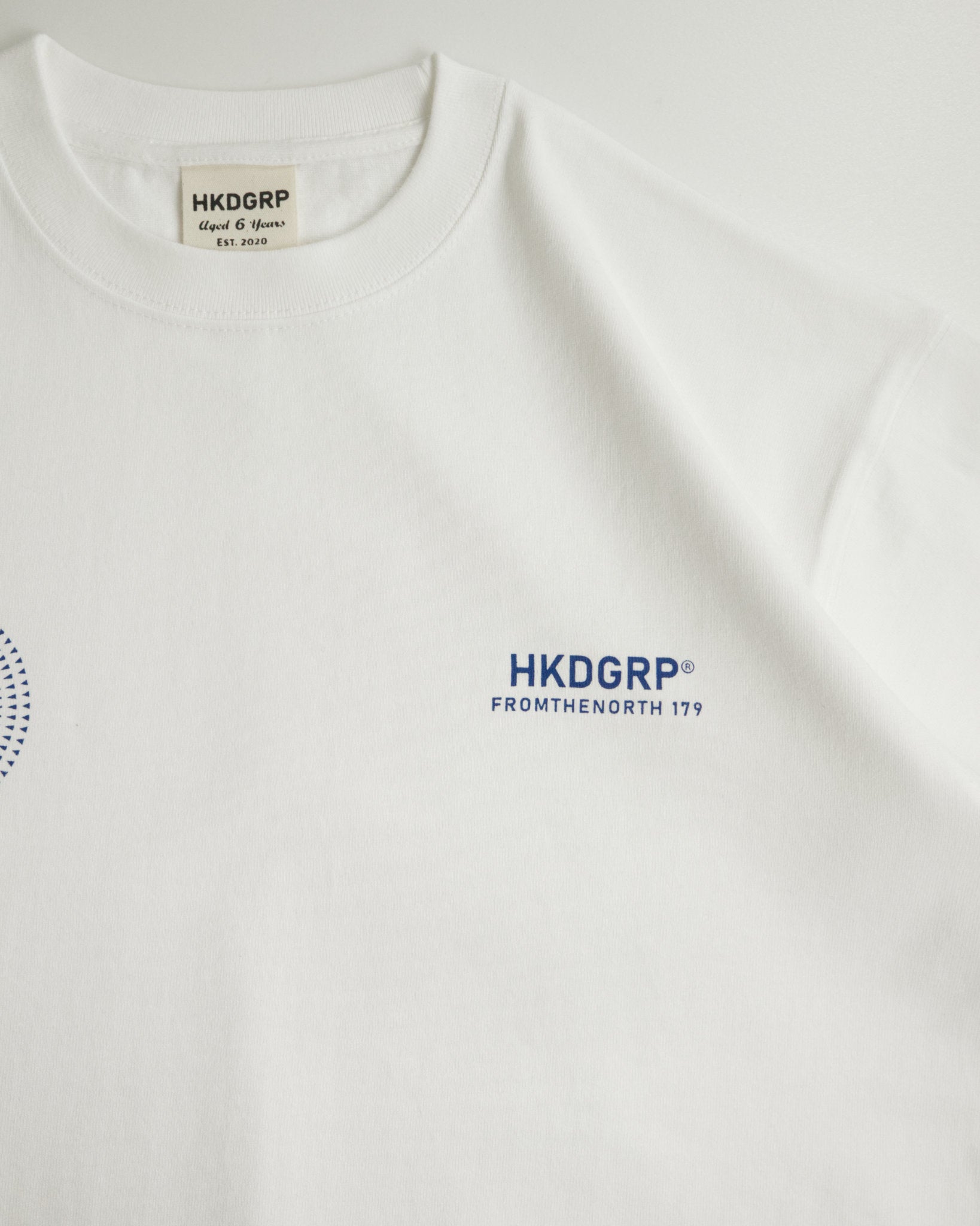 ICE LIGHT Tシャツ ホワイト サイド 生地感 ディテール
