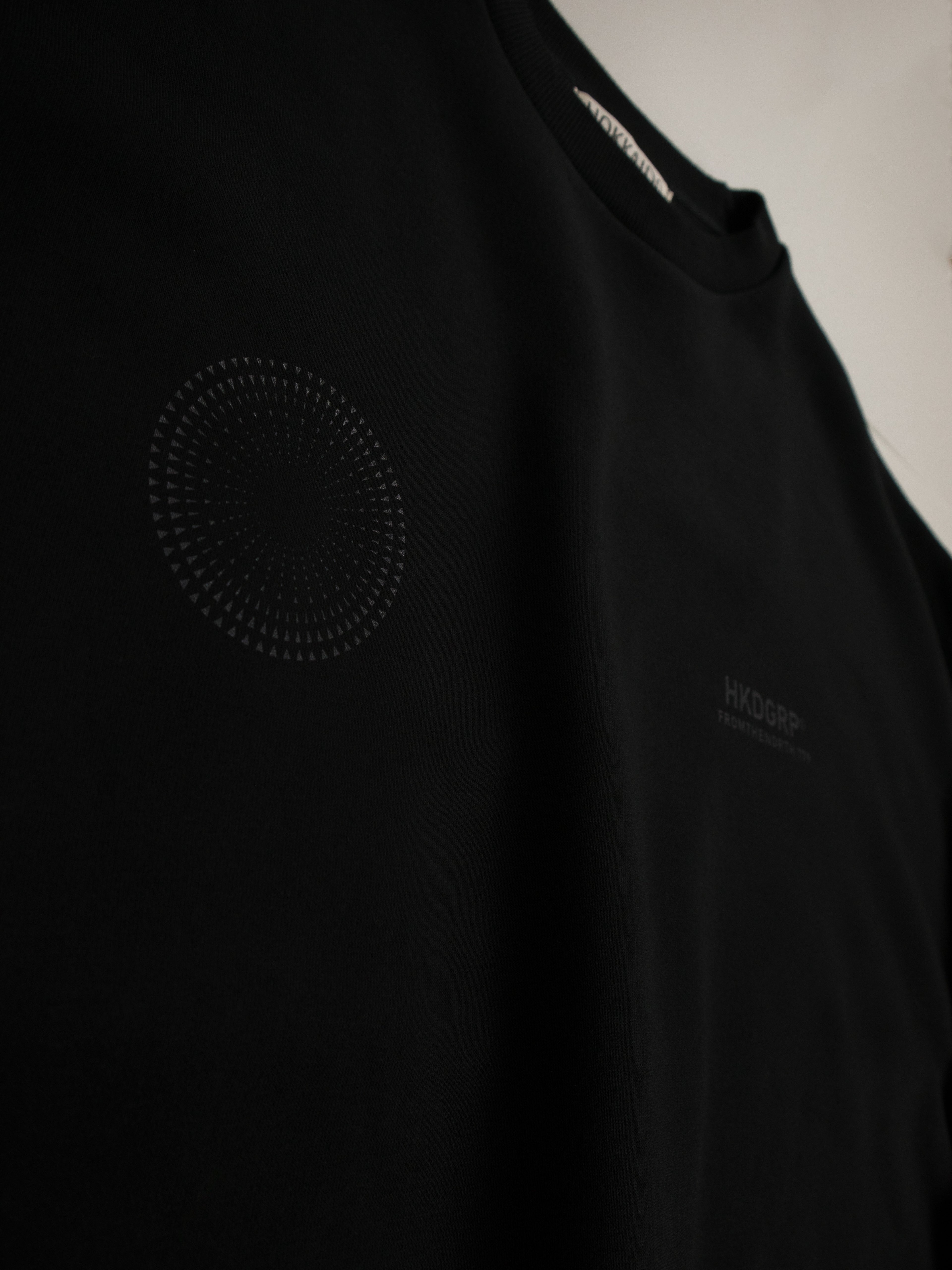 "ICE LIGHT" CREW SWEAT _Big Silhouette